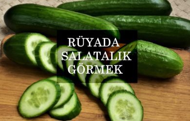 rüyada salatalık görmek