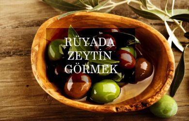 rüyada zeytin görmek